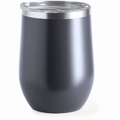 Wärme Trinkbecher Bobby (Art.-Nr. CA803443) - Thermoglas aus Edelstahl, doppelwandig...