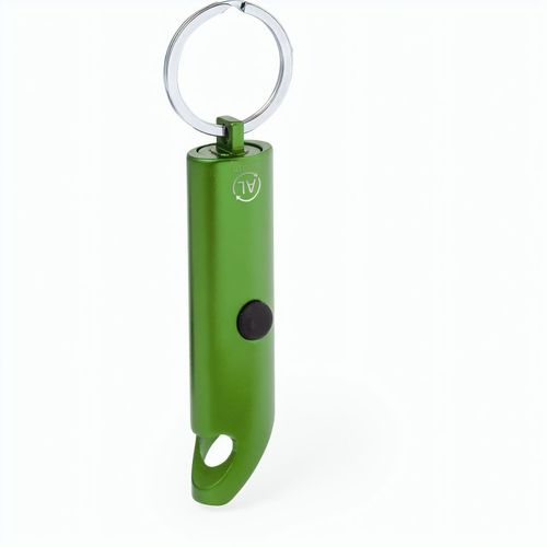 Lampe Schlüsselanhänger Kushing (Art.-Nr. CA803670) - Langlebiger Schlüsselanhänger aus recy...
