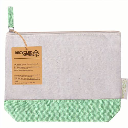Kosmetik Tasche Velerox (Art.-Nr. CA826751) - Kosmetiktasche aus recycelter Baumwolle....