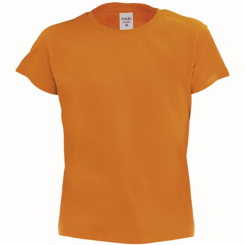 Kinder Farbe T-Shirt Hecom (Art.-Nr. CA828511) - T-Shirt für Kinder aus 100 % Baumwoll...