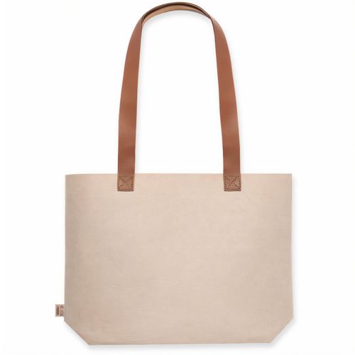 Tasche Kompul (Art.-Nr. CA829737) - Natur Linie Tasche aus RPET-Filz, mit...