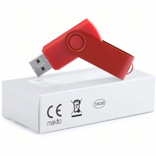 USB Speicher Survet 16Gb (Art.-Nr. CA836021) - USB-Stick mit 16 GB Kapazität. Gehäuse...