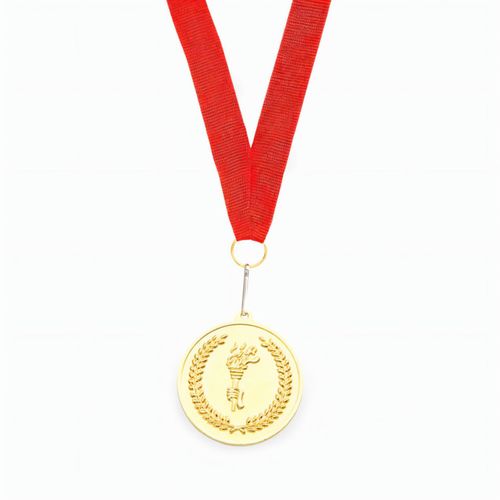 Medaille Corum (Art.-Nr. CA839464) - Metall-Medaille mit Polyesterband mit...