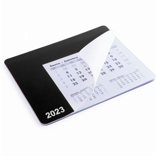 Mauspad Kalender Rendux (Art.-Nr. CA841760) - Kalender-Mousepad mit 12 Innenblättern....