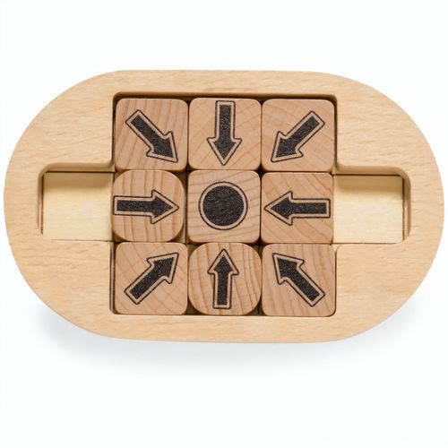 Mini Puzzle Jatrex (Art.-Nr. CA848154) - Geschicklichkeitsspiel aus Holz, bestehe...