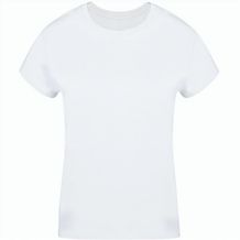 Erwachsene Frauen Weiß T-Shirt Seiyo (Weiss) (Art.-Nr. CA856592)