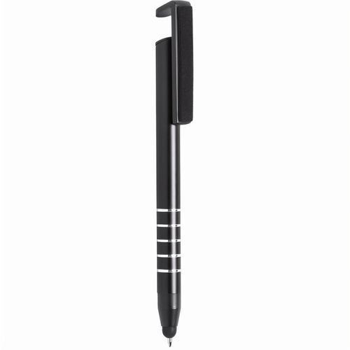 Kugelschreiber Halter Idris (Art.-Nr. CA857394) - Druck-Kugelschreiber mit Ständer f...