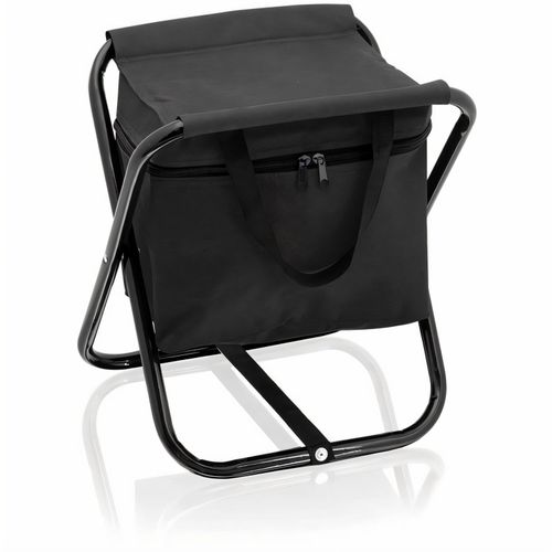Stuhl Kühltasche Xana (Art.-Nr. CA861036) - Klappstuhl aus Aluminium mit integrierte...