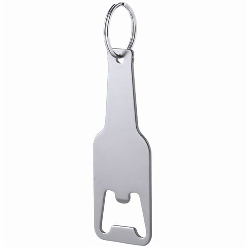 Schlüsselanhänger Flaschenöffner Clevon (Art.-Nr. CA870784) - Origineller Aluminium-Schlüsselanhänge...
