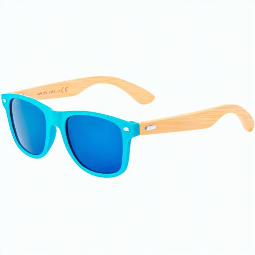 Sonnenbrille Ferguson (Art.-Nr. CA878045) - Bambus-Sonnenbrille mit UV400-Schutz....