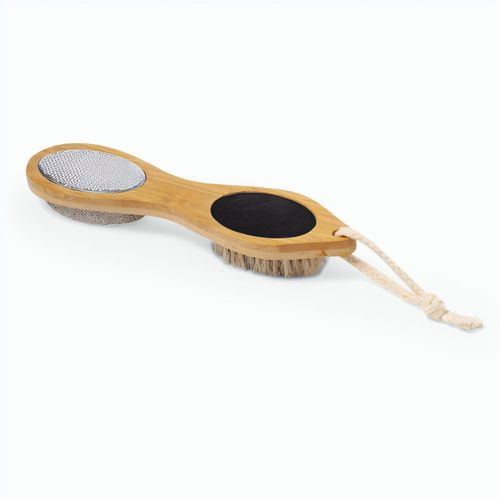 Massage Peeling Bürste Cierny (Art.-Nr. CA902447) - Nützliche Peelingbürste aus Naturholz....