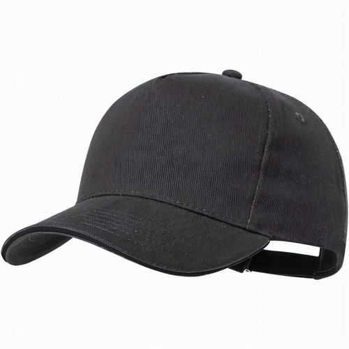 Mütze Mimax (Art.-Nr. CA904384) - 5-Panel-Mütze aus 100% gebürsteter Bau...