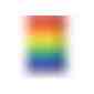 Notizblock Locomix (Art.-Nr. CA911846) - Mehrfarbiger Regenbogen-Notizblock, mit...