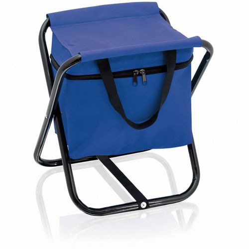 Stuhl Kühltasche Xana (Art.-Nr. CA915354) - Klappstuhl aus Aluminium mit integrierte...