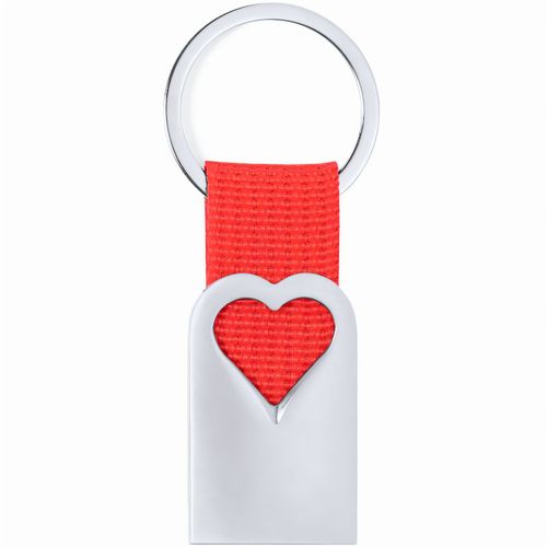 Schlüsselanhänger Sontiol (Art.-Nr. CA922730) - Origineller Herz-Schlüsselanhänger aus...