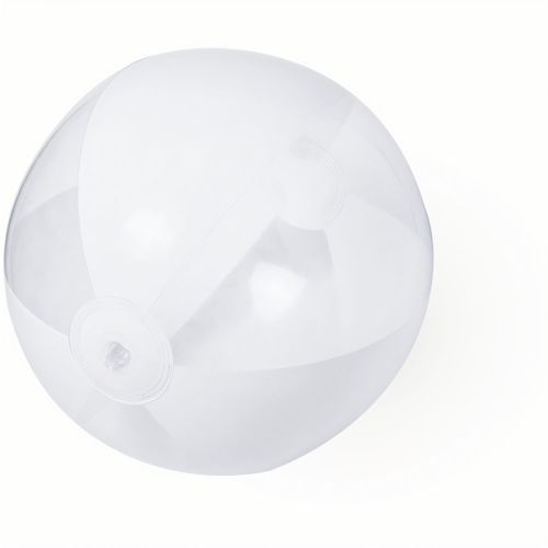 Strandball Bennick (Art.-Nr. CA932172) - Aufblasbarer PVC-Ball aus transparenten...