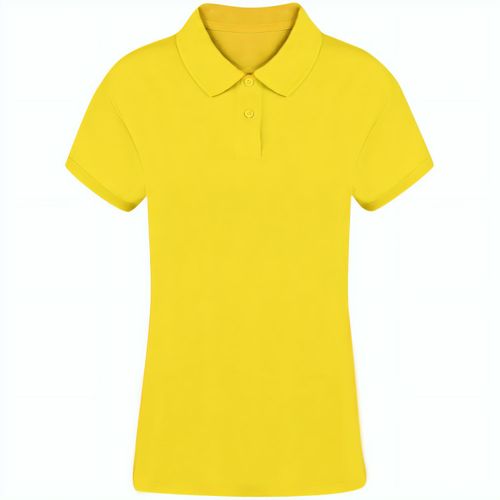 Erwachsene Frauen Farbe Polo-Shirt Koupan (Art.-Nr. CA944019) - Damen Kurzarm-Poloshirt aus 100% gekämm...