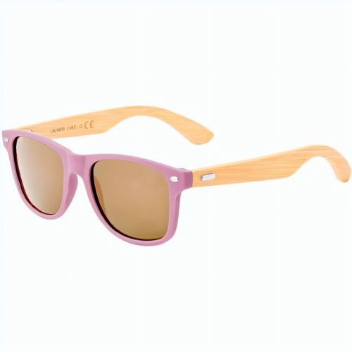 Sonnenbrille Ferguson (Art.-Nr. CA945568) - Bambus-Sonnenbrille mit UV400-Schutz....