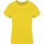 Erwachsene Frauen Farbe T-Shirt Seiyo (gelb) (Art.-Nr. CA957464)