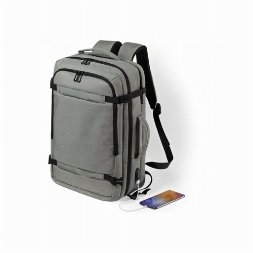 Dokumententasche Rucksack Sulkan (Art.-Nr. CA959846) - Mehrzweck-Dokumententasche/Rucksack aus...