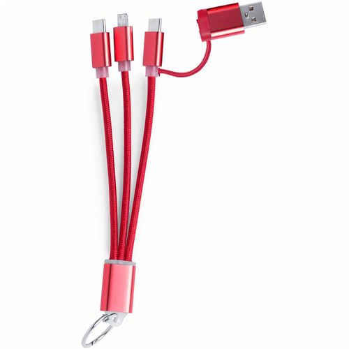 Ladegerätkabel Frecles (Art.-Nr. CA969272) - Ladekabel mit zwei Micro-USB/Lightning-...