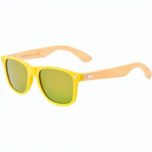 Sonnenbrille Ferguson (Art.-Nr. CA996865) - Bambus-Sonnenbrille mit UV400-Schutz....