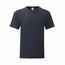 Erwachsene Farbe T-Shirt Iconic (dunkel marineblau) (Art.-Nr. CA998534)