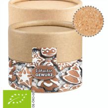 Bio Gewürzmischung Lebkuchen, ca. 45g, Biologisch abbaubare Eco Pappdose Mini (individualisierbar) (Art.-Nr. CA067726)