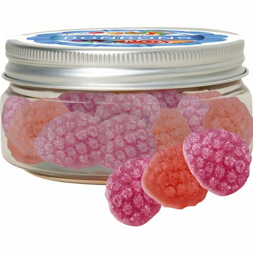 Erdbeer Chili Bonbons, ca. 70g, Sweet Dose Mini (Art.-Nr. CA086450) - Sweet Dose Mini aus Kunststoff. Werbeanb...