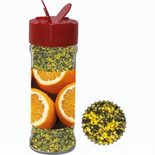 Gewürzmischung Orangen-Pfeffer, ca. 45g, Glas mit Streuaufsatz (individualisierbar) (Art.-Nr. CA122617)