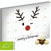 Bio Knusperkugeln-Mix, ca. 50g, Adventskalender Mini (individualisierbar) (Art.-Nr. CA125531)