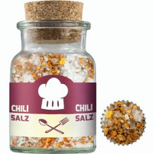 Gewürzmischung Chili-Salz, ca. 55g, Korkenglas (individualisierbar) (Art.-Nr. CA164410)