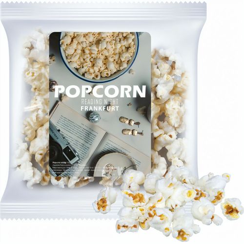 Popcorn salzig, ca. 10g, Express Maxi-XL-Tüte mit Etikett (Art.-Nr. CA245890) - Maxi-XL-Tüte aus transparenter Folie...
