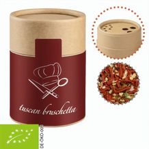 Bio Gewürzmischung Toskanische Bruchetta, ca. 50g, Biologisch abbaubarer Eco Pappstreuer Midi (individualisierbar) (Art.-Nr. CA308587)