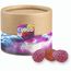 Erdbeer Chili Bonbons, ca. 45g, Biologisch abbaubare Eco Pappdose Mini (individualisierbar) (Art.-Nr. CA340987)