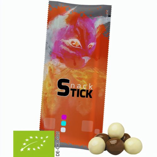 Bio Knusperkugeln-Mix, ca. 20g, Snack Stick (Art.-Nr. CA399683) - Snack Stick aus weißer Folie oder trans...