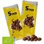 Goldnüsse Bonbons, ca. 45g, Biologisch abbaubare Eco Pappdose Mini (individualisierbar) (Art.-Nr. CA440054)