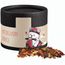Kaminfeuer Tee, ca. 25g, Biologisch abbaubare Eco Pappdose Mini schwarz (individualisierbar) (Art.-Nr. CA462274)