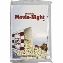Mikrowellen Popcorn salzig, ca. 100g, transparente Folie (individualisierbar) (Art.-Nr. CA470771)