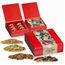 Verschiedene Weihnachts Gewürzmischungen, ca. 190g, Geschenk-Set Premium mit 4 Biologisch abbaubaren Eco Pappdosen Mini (individualisierbar) (Art.-Nr. CA529310)