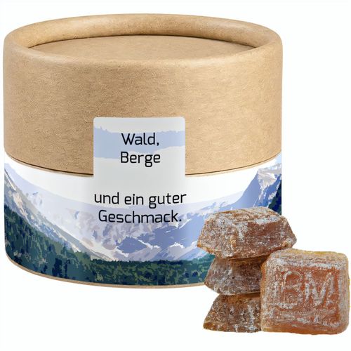 Bayrisch Malz Bonbons, ca. 45g, Biologisch abbaubare Eco Pappdose Mini (Art.-Nr. CA536398) - Biologisch abbaubare Eco Pappdose Mini...