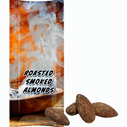 Geröstete Rauchmandeln, ca. 30g, Snack Stick (Art.-Nr. CA541819) - Snack Stick aus weißer Folie oder trans...
