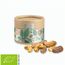 Bio Zimt-Mandel Vanille-Cashew Mix, ca. 40g, Biologisch abbaubare Eco Pappdose Mini (individualisierbar) (Art.-Nr. CA611301)