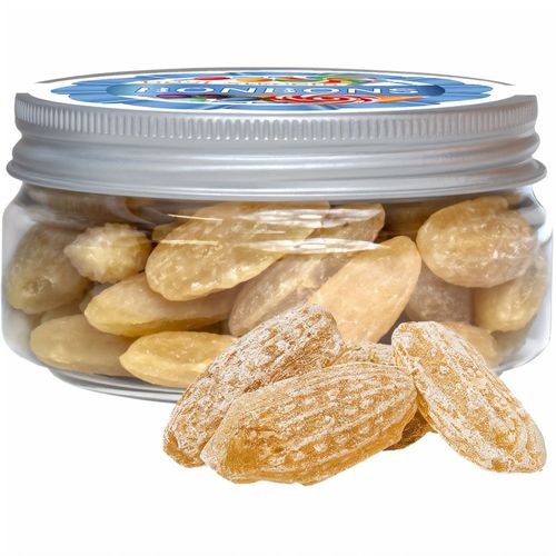 Ingwer Bonbons, ca. 70g, Sweet Dose Mini (Art.-Nr. CA700092) - Sweet Dose Mini aus Kunststoff. Werbeanb...