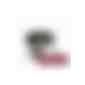 Gebrannte Mandeln Himbeere, ca. 40g, Biologisch abbaubare Eco Pappdose Mini schwarz (Art.-Nr. CA785211) - Biologisch abbaubare Eco Pappdose Mini...
