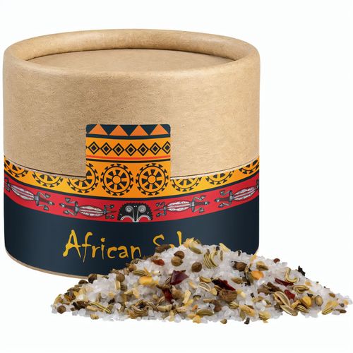 Afrikanisches Salz, ca. 50g, Biologisch abbaubare Eco Pappdose Mini (Art.-Nr. CA798951) - Biologisch abbaubare Eco Pappdose Mini...