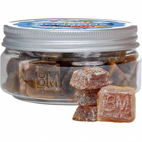 Bayrisch Malz Bonbons, ca. 70g, Sweet Dose Mini (Art.-Nr. CA928927) - Sweet Dose Mini aus Kunststoff. Werbeanb...