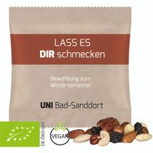 Bio Studentenfutter, ca. 30g, Maxi-Tüte (individualisierbar) (Art.-Nr. CA945127)