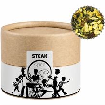 Gewürzmischung Steakgewürz, ca. 40g, Biologisch abbaubare Eco Pappdose Mini (individualisierbar) (Art.-Nr. CA950676)