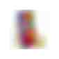 Schoko-Lamm, ca. 36g, Express Blockbodenbeutel mit Werbereiter (Art.-Nr. CA957046) - Blockbodenbeutel aus transparenter...